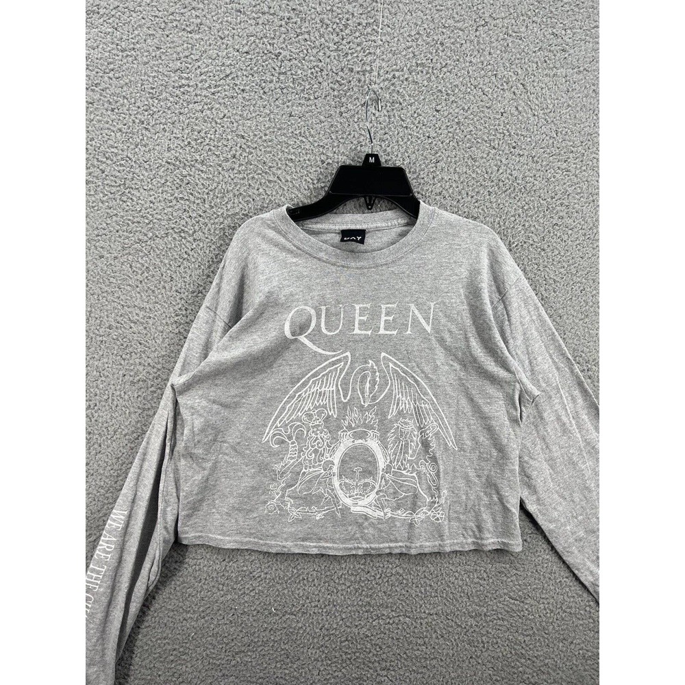 Urban Outfitters Day Queen Crest Long Sleeve Tee Gem